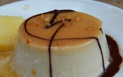 Creme Caramel mit Kokosmilch und Zitronengras (Banh Kem Dua Sa) – Streetfood